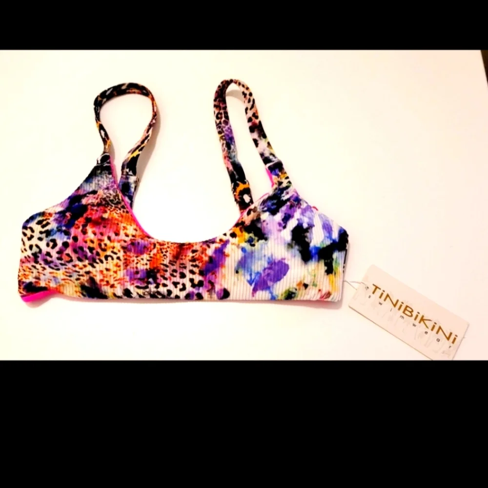 TiNiBiKiNi XS womens bikini top NWT - Picture 1 of 2